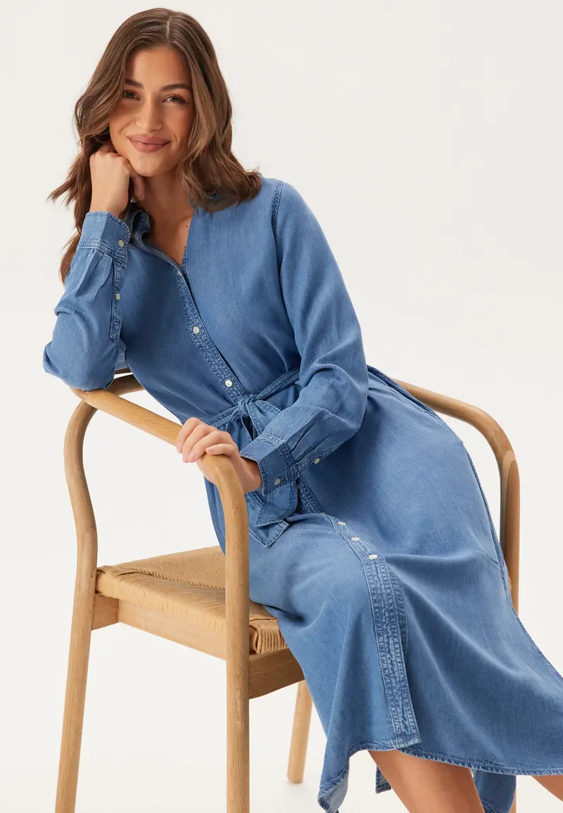 Reg Chambray Shirt dress