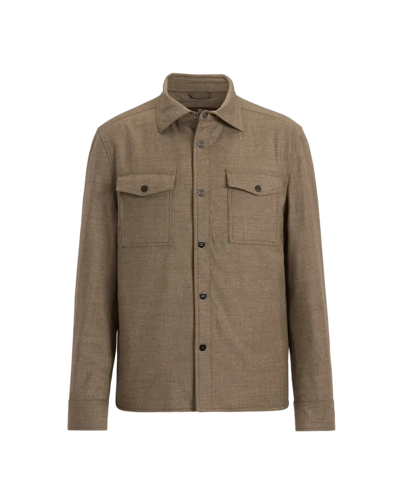 Regular Fit Vattert Flannel Overshirt