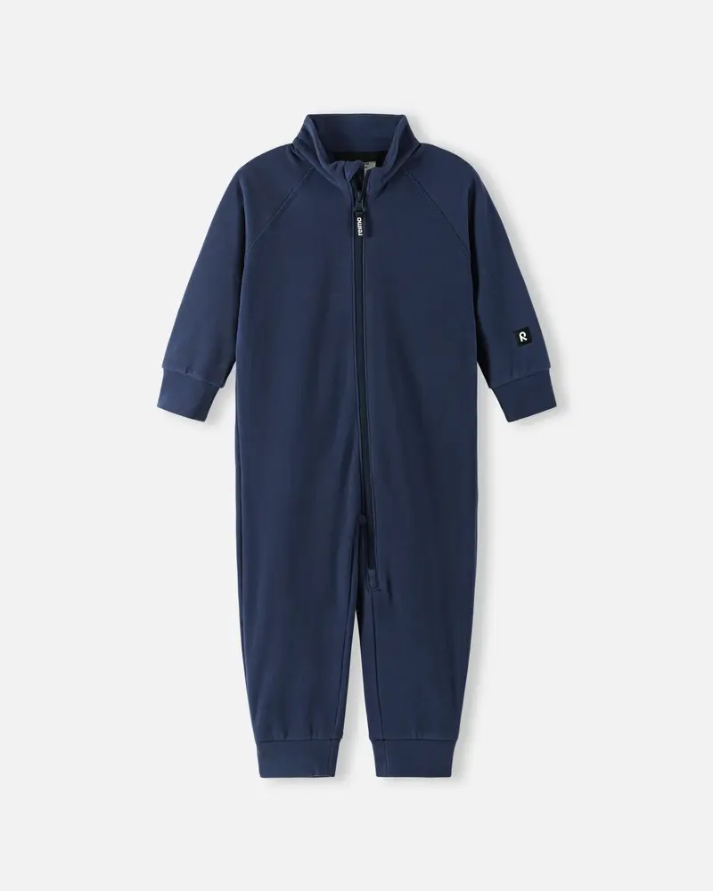 Reima Fleece Overall; Tarhaan Navy
