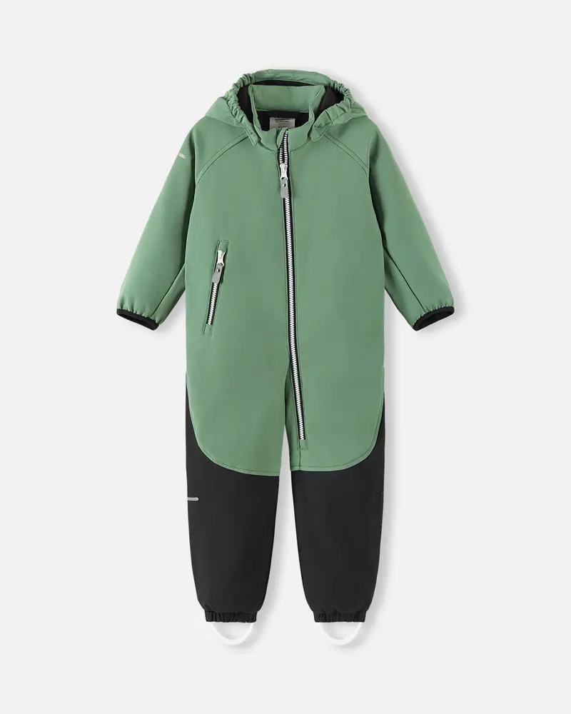 Reima Softshell Dress; Mjosa Green Clay