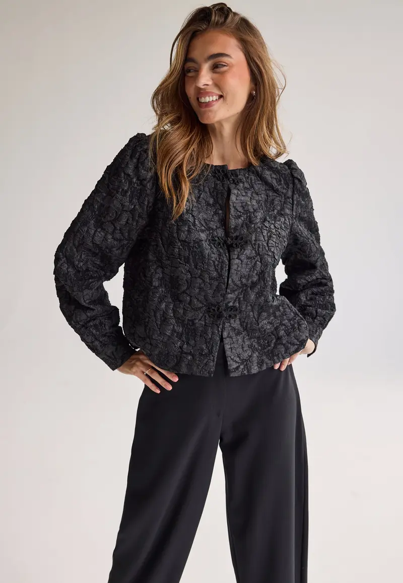 Remake Knot Buttons Jacket