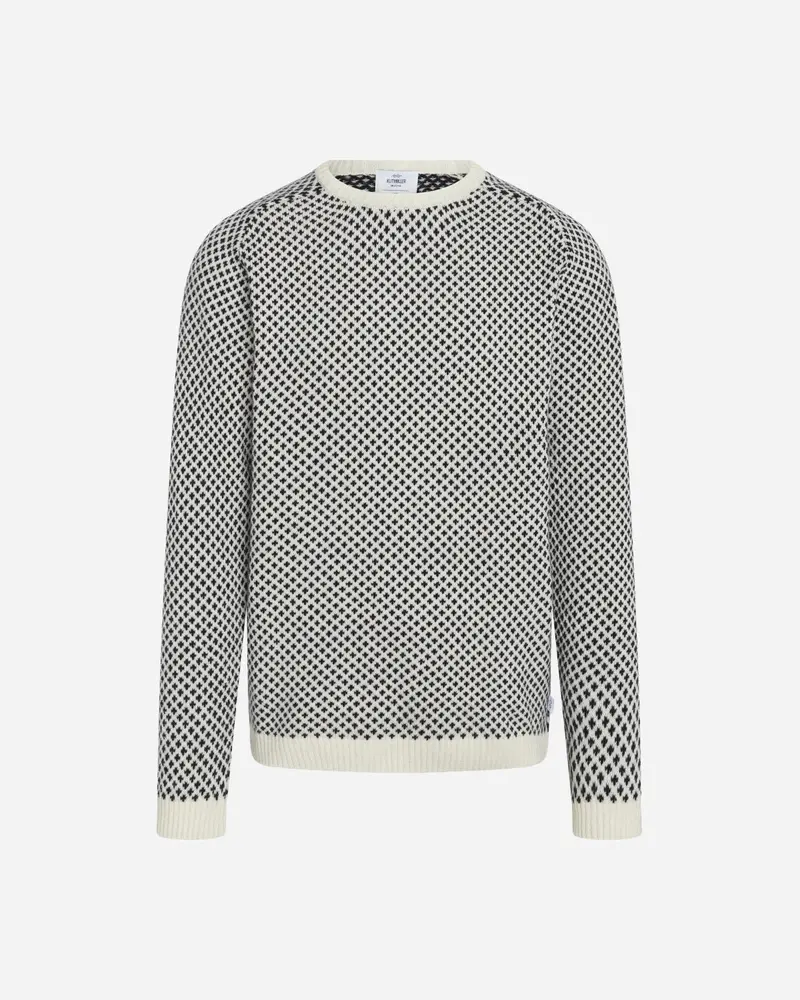 Rene knit - Cream/navy