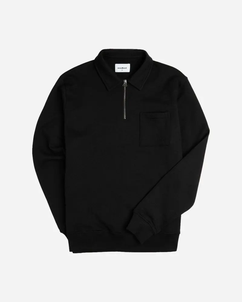 Retla Polo Sweat - Black