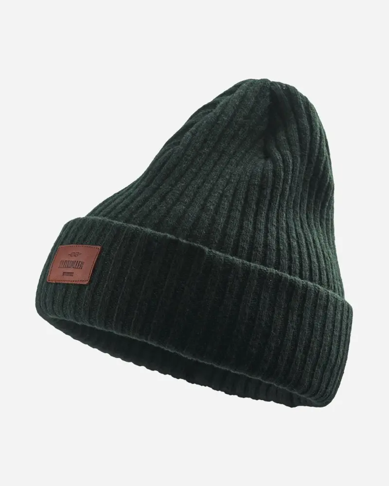 Rib Beanie - Olive