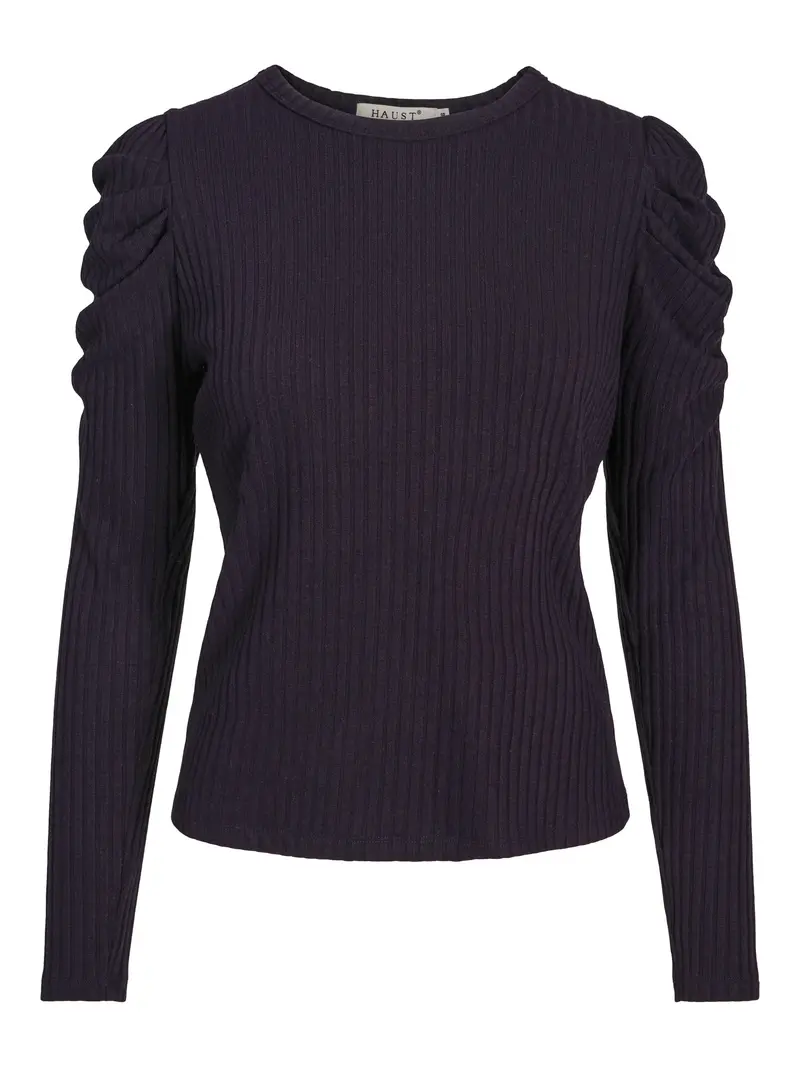 Rib feminine top Navy