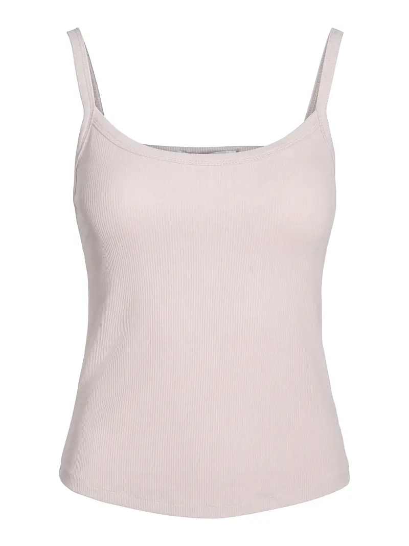 Rib singlet Creme