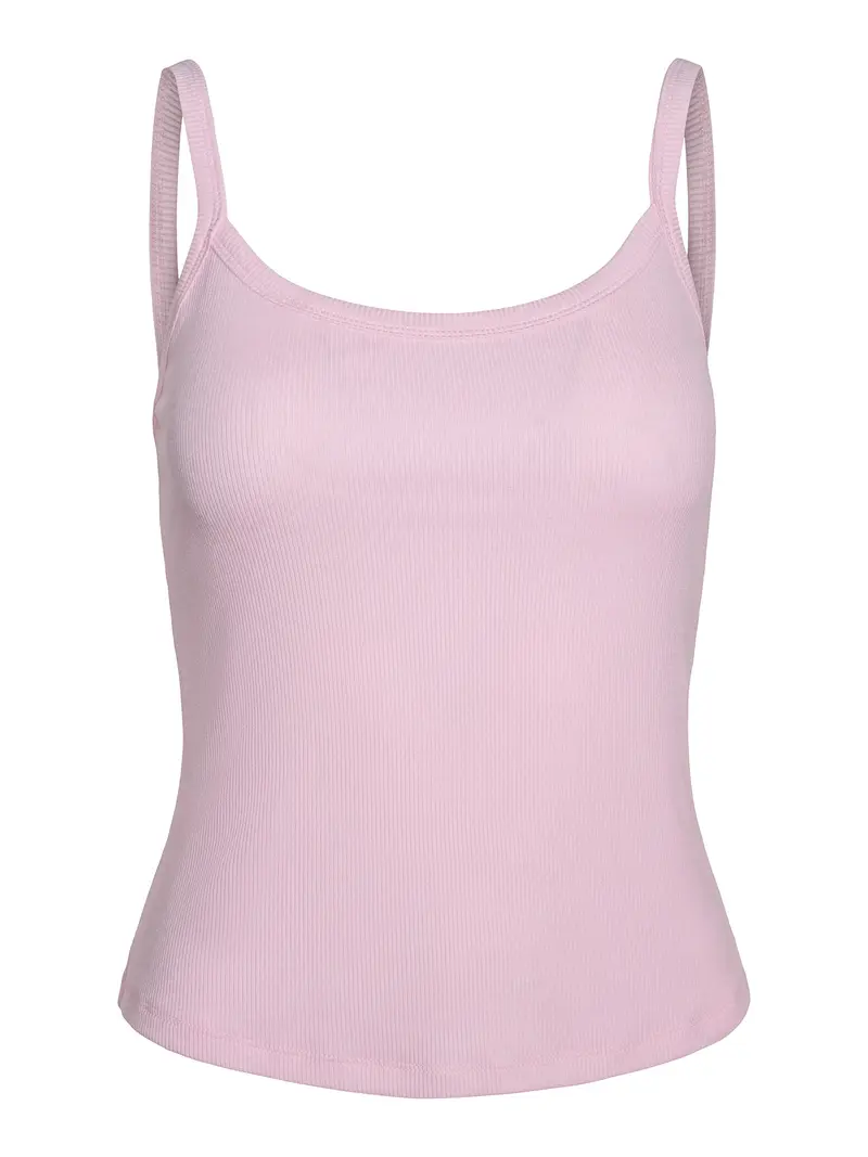 Rib singlet Light Pink