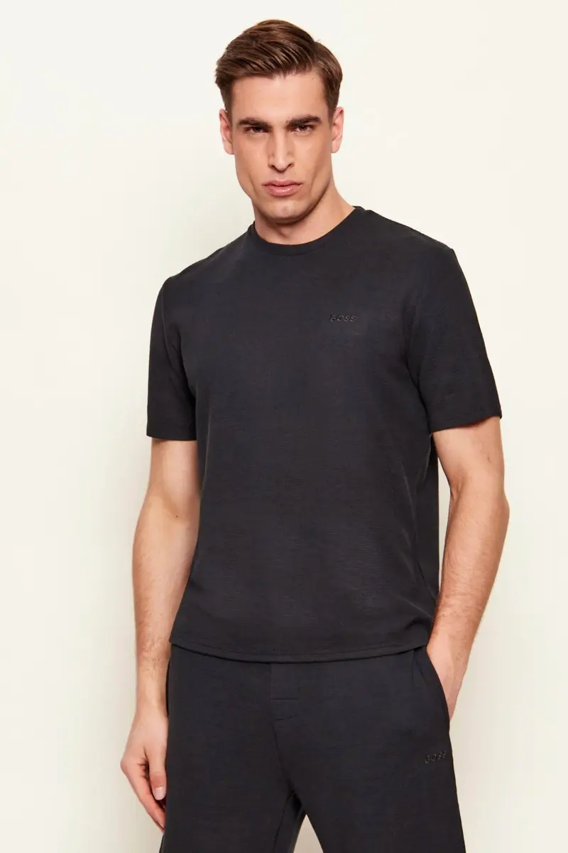 Rib T-Shirt Black