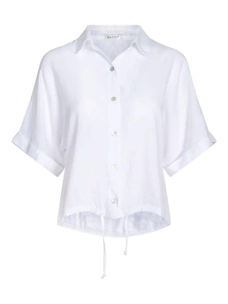 Ribbon shirt White