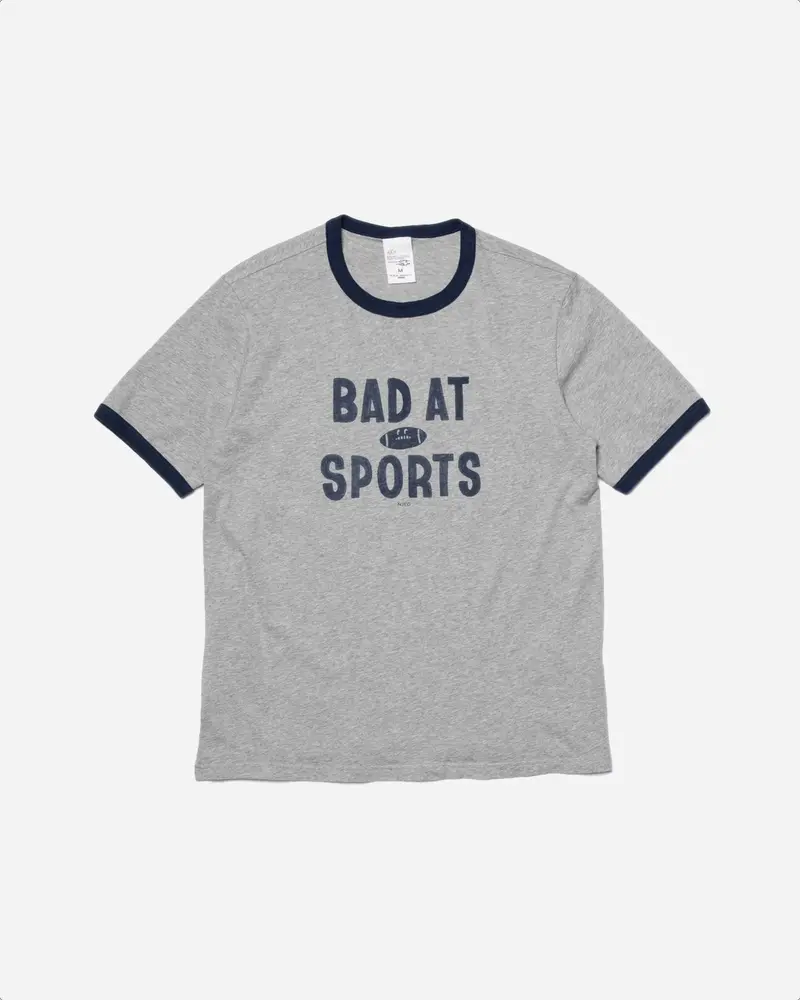 Ricky Bad At Sport T-Shirt - Grey