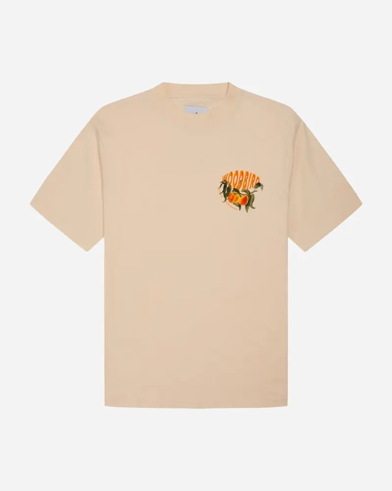 Rics Peach Tee - Off White