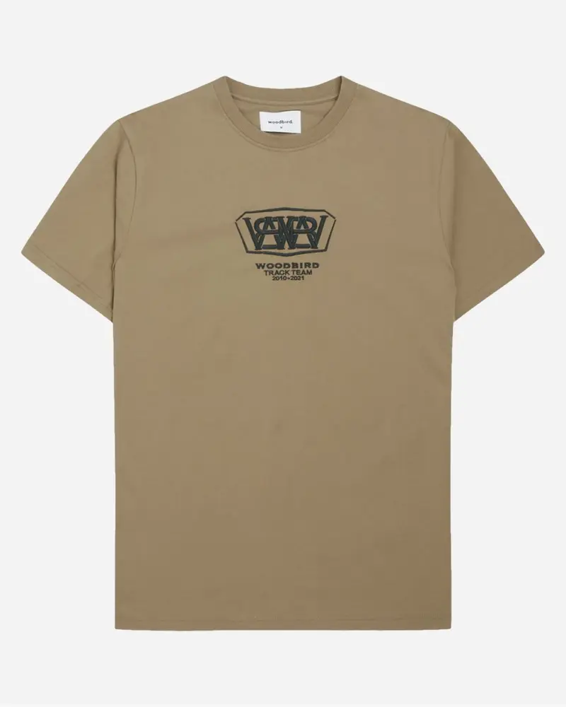 Rics Track Tee - Camel