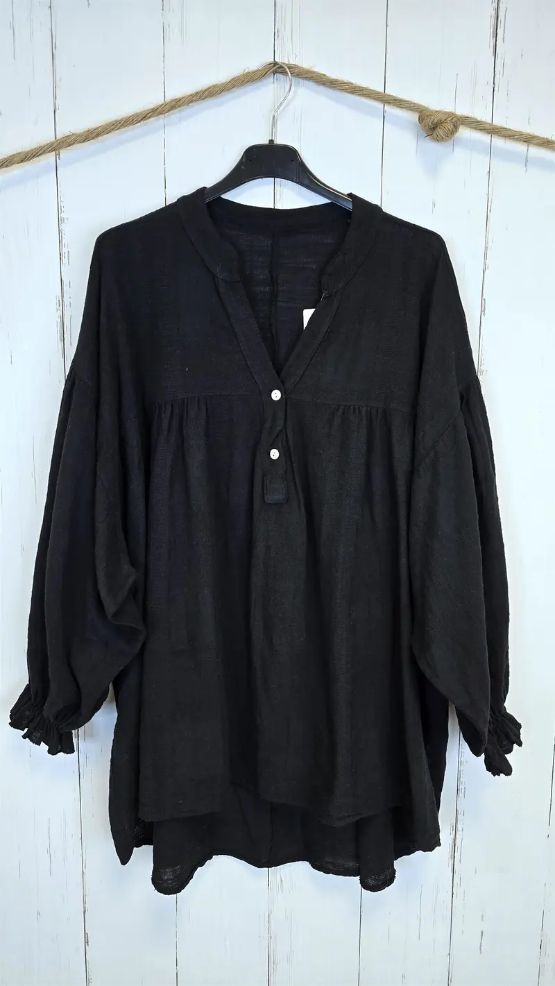 Rikke bluse svart