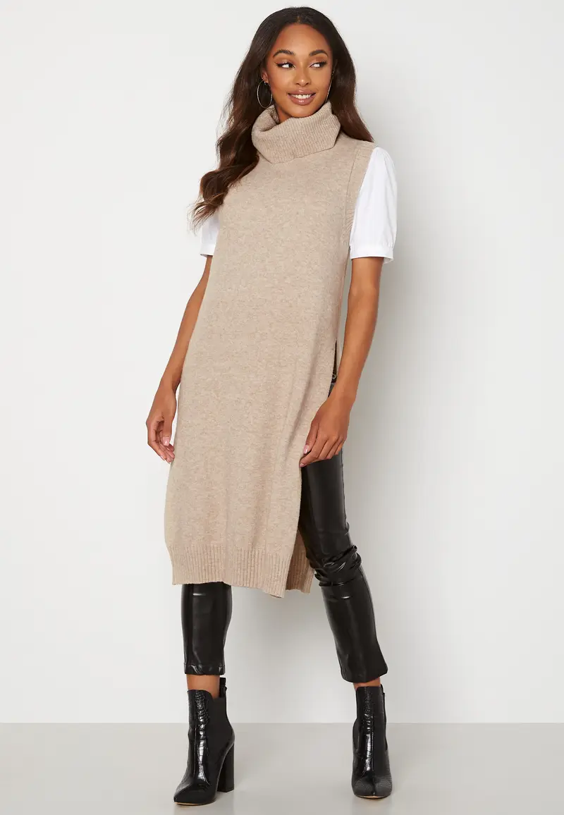 Ril Long S/L Knit Vest