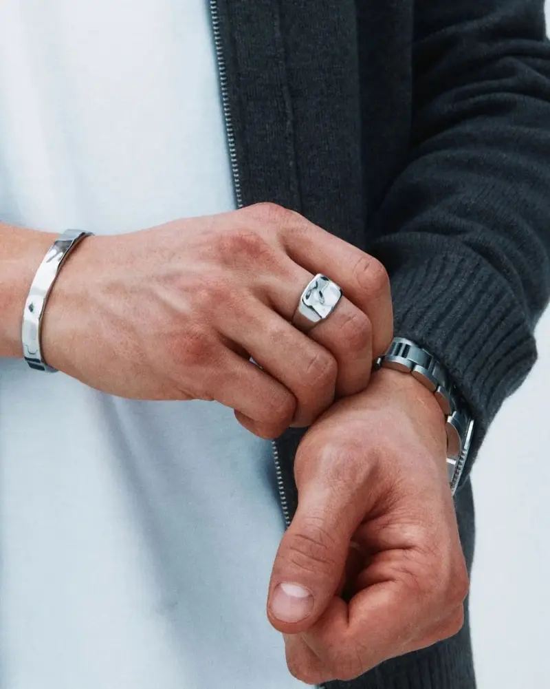 River Ring Steel