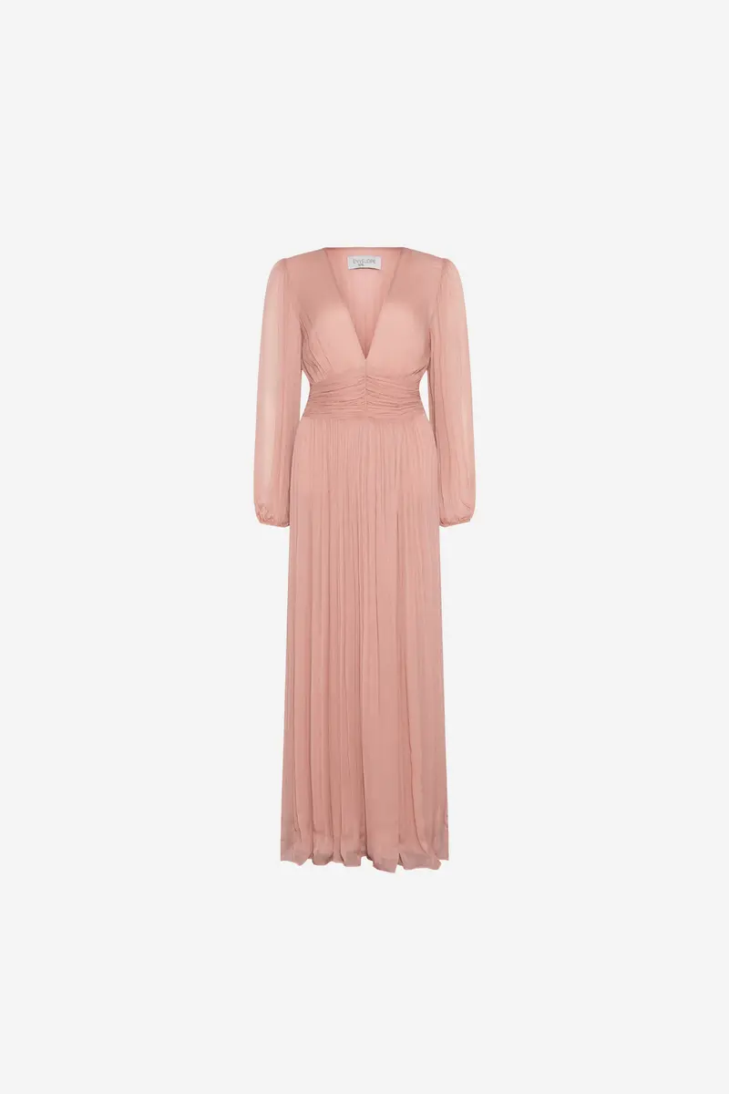 Riviera Dress Dusty Pink