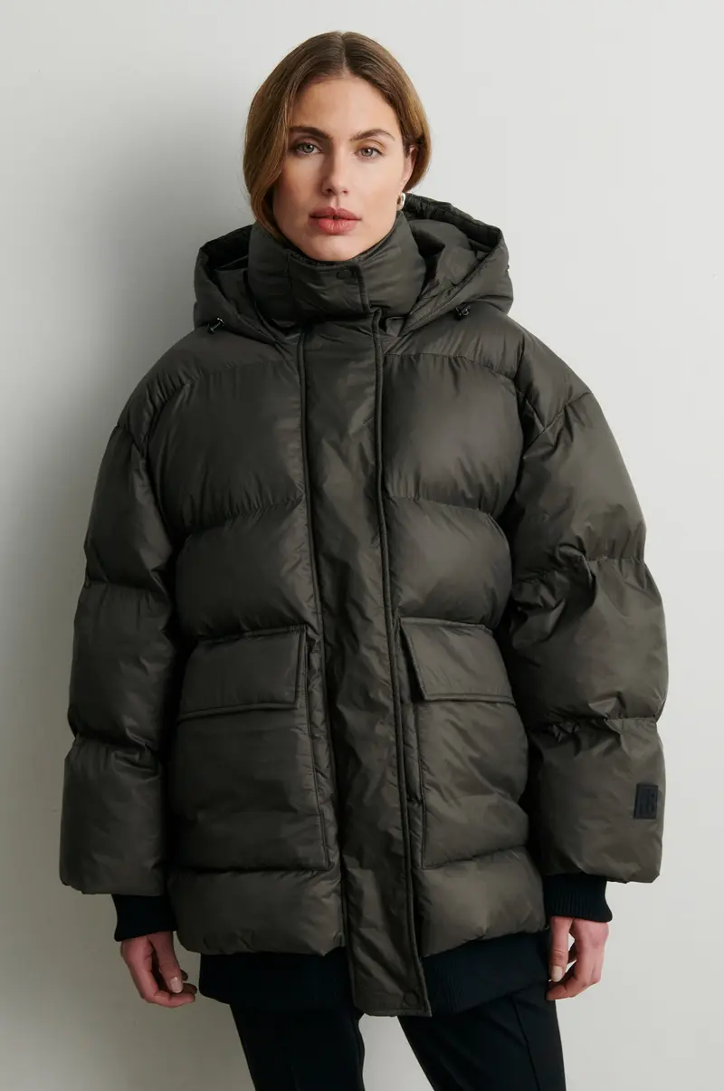 Riya Rib Puffer Jacket