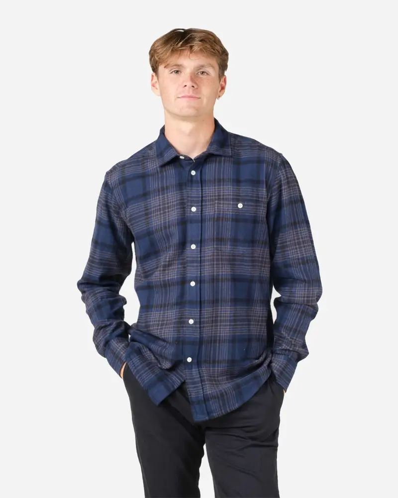 Rocco Shirt - Navy Check