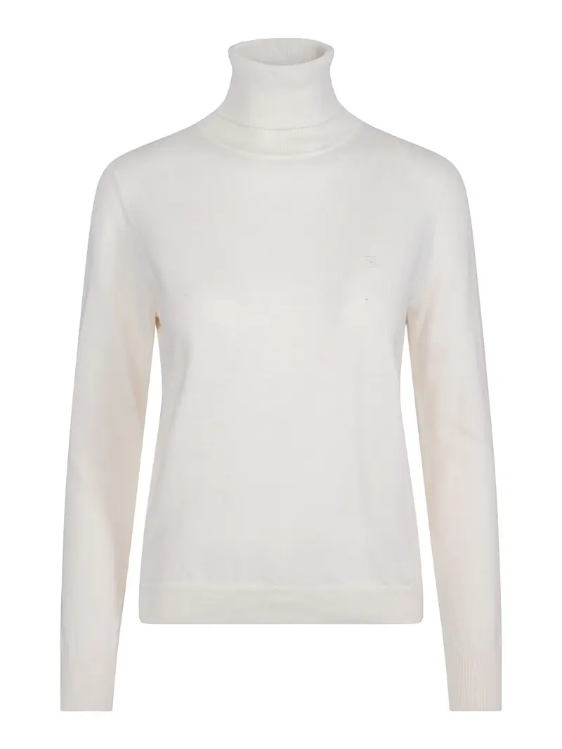 Rollneck pullover Krem