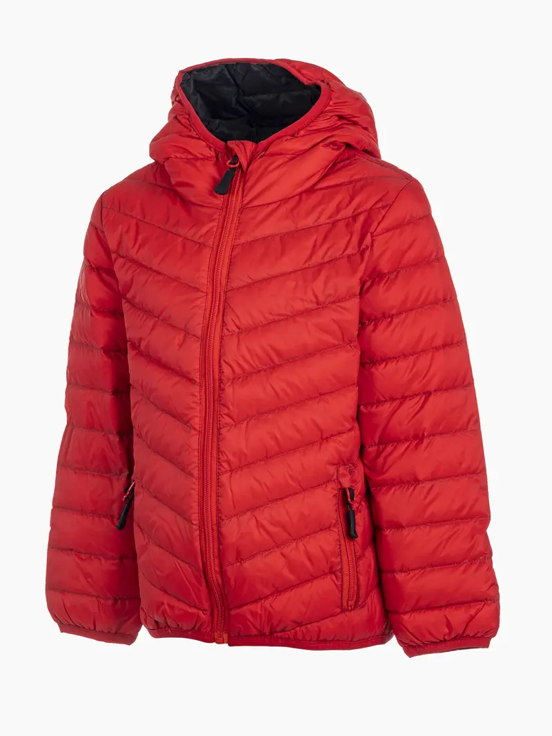 Røros dunjakke barn Pop Red