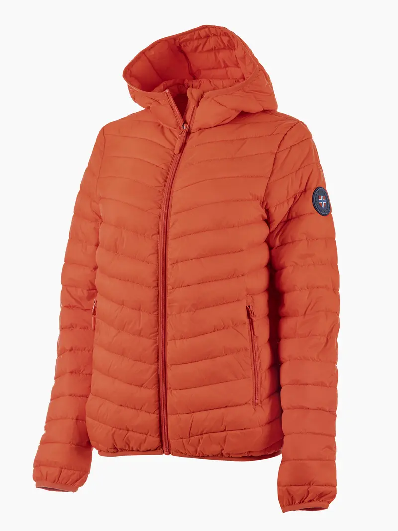 Røros dunjakke dame Grenadine