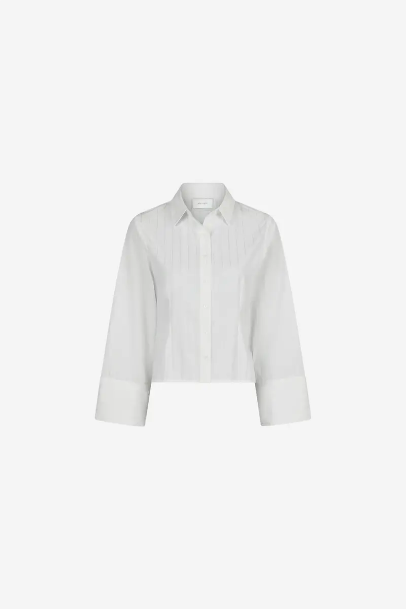Rosa Solid Shirt White