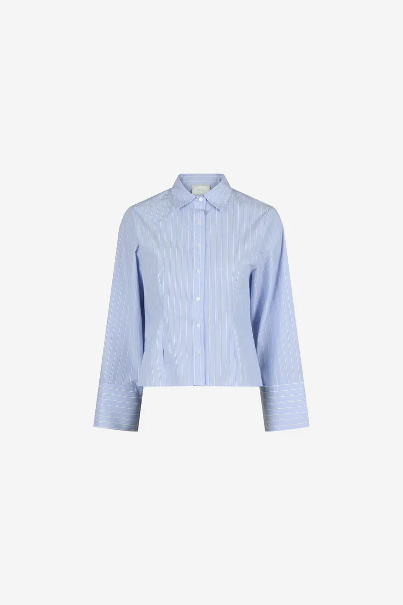 Rosa Stripe Shirt Light Blue