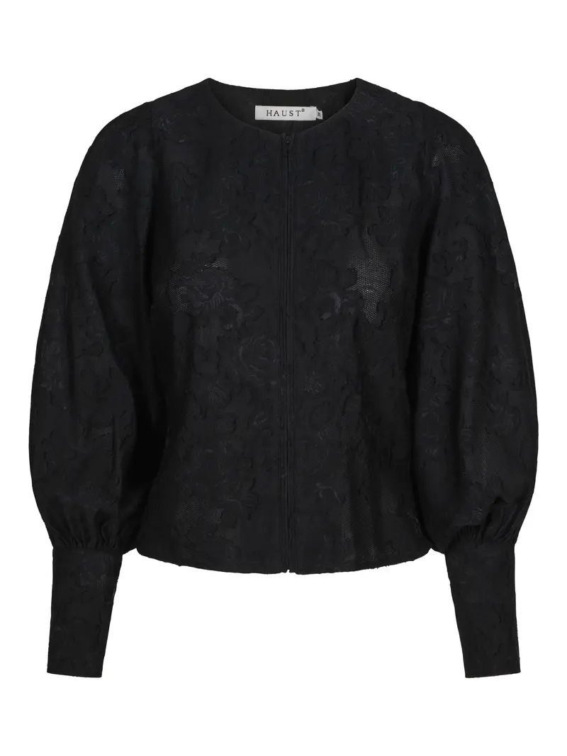 Rose - mesh blouse Black