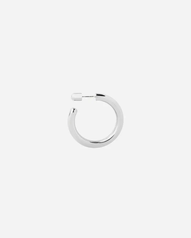 Ruby 28 Hoop - Sterling Silver