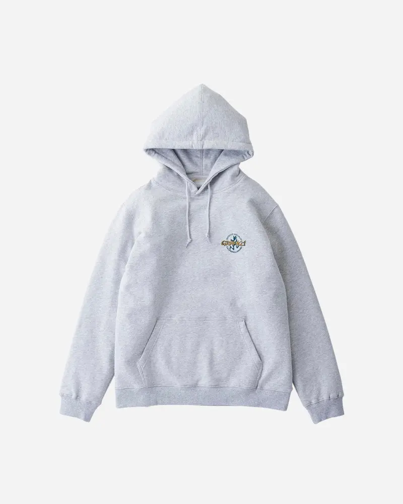 Running Man Hooded Sweatshirt - Ash Heather