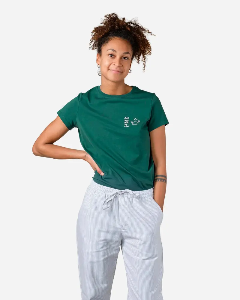 Sadia Tee - Moss Green