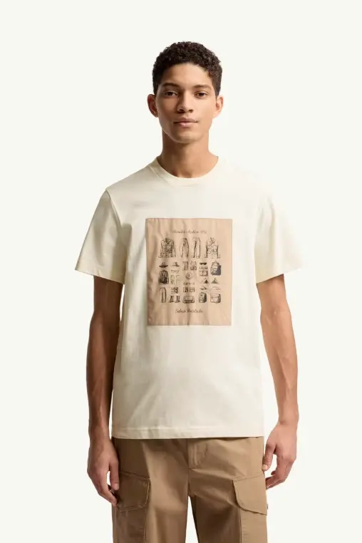 Safari Wardrobe Print Cotton T-Shirt