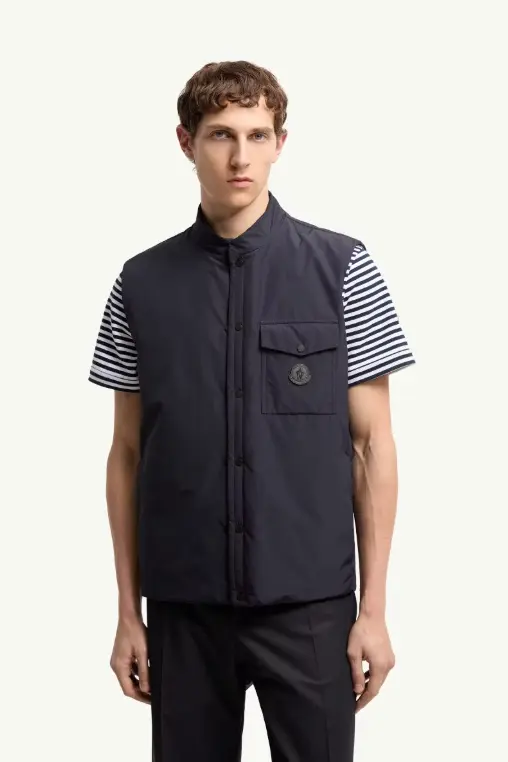 Sahel Down Gilet Navy Blue