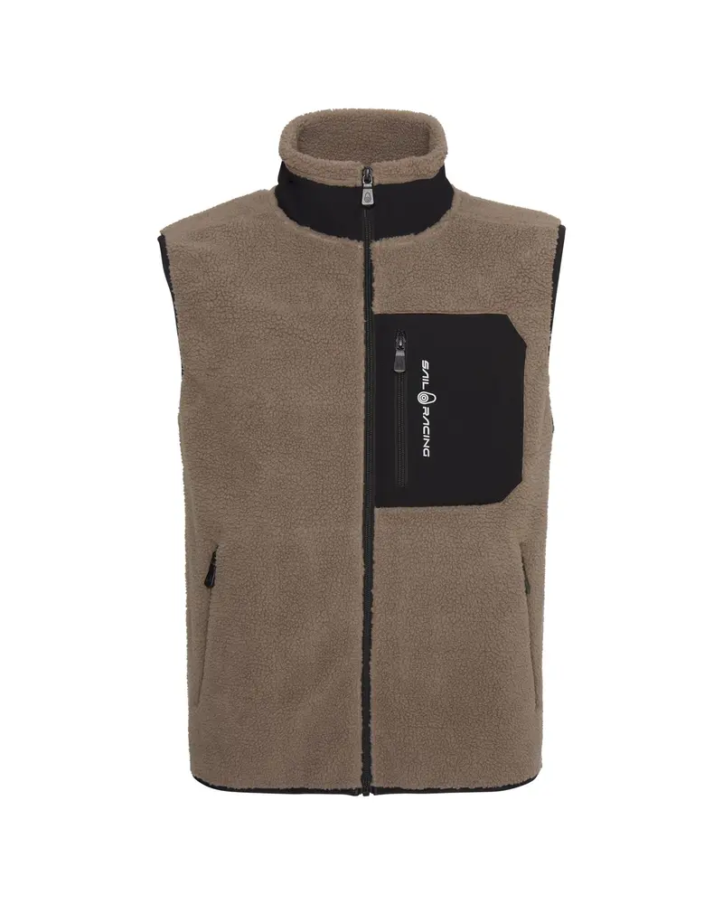 Sail Racing Bowman Pile Vest – Sand
