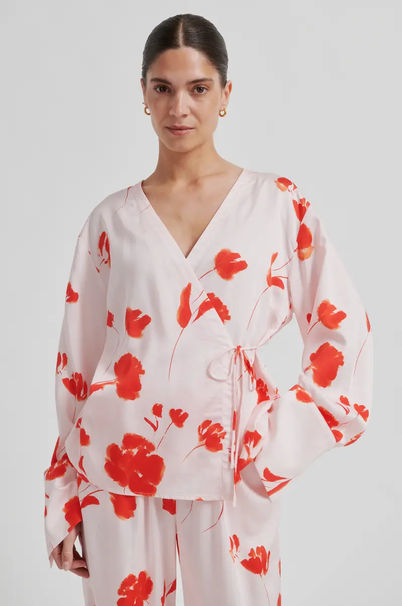 Sakura Wrap Blouse
