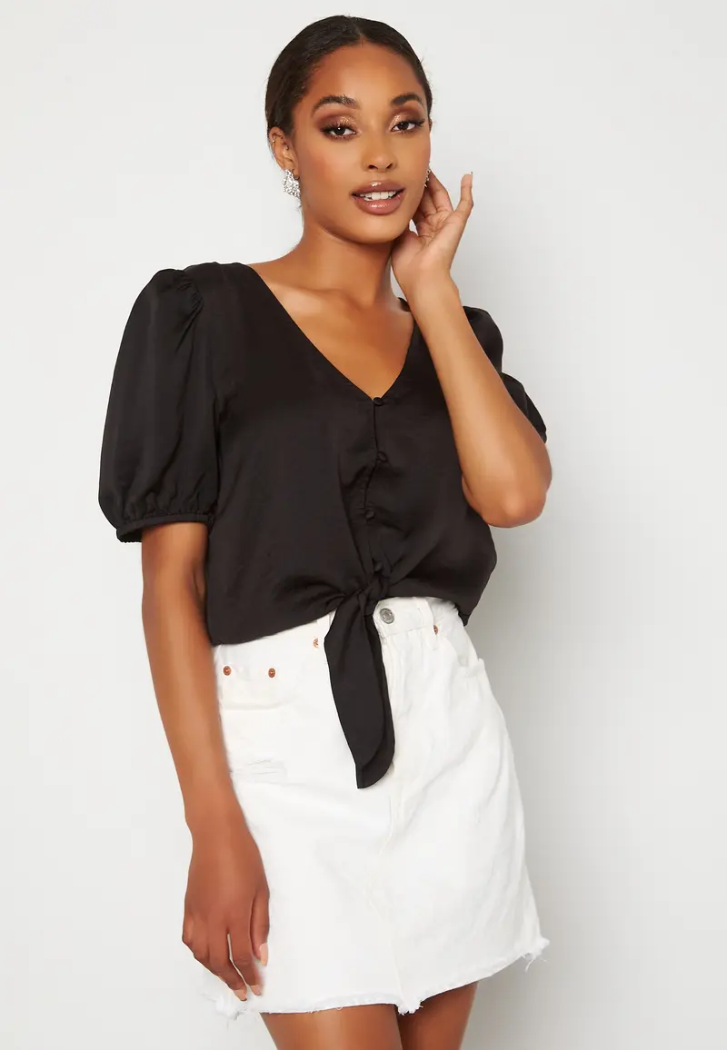 Sally SS Tie Shirt