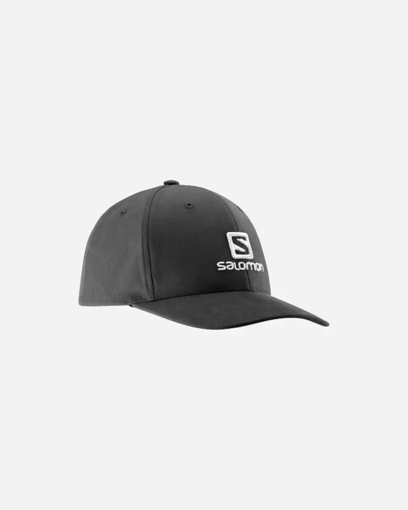 Salomon Logo Cap - Black/White