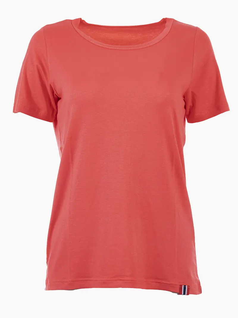 Saltnes bambus t-skjorte dame berry