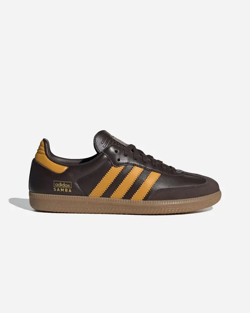 Samba OG W - Dark Brown / Preloved Yellow / Gum