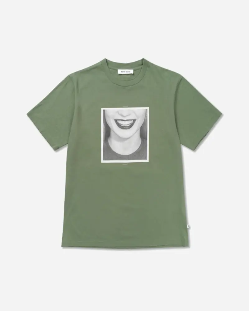 Sami CS Smile T-shirt - Light Green