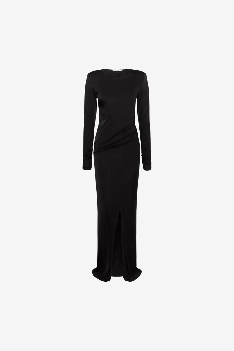San Donadress Silk/Viscose Black
