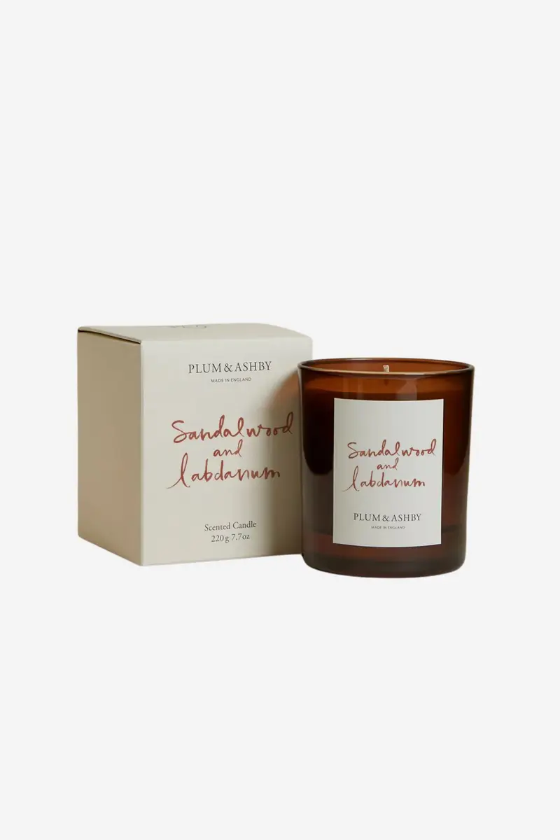 Sandalwood & Labdanum Candle
