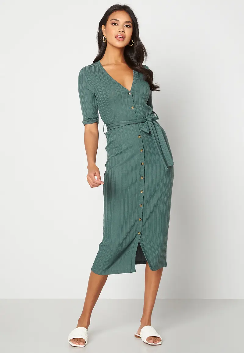 Sandie rib dress