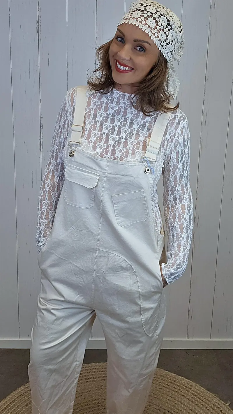 Sanna snekkerbukse beige