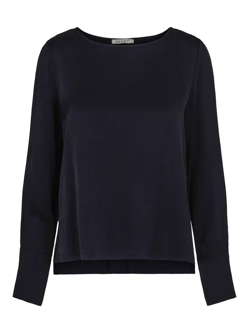Satin blouse Navy