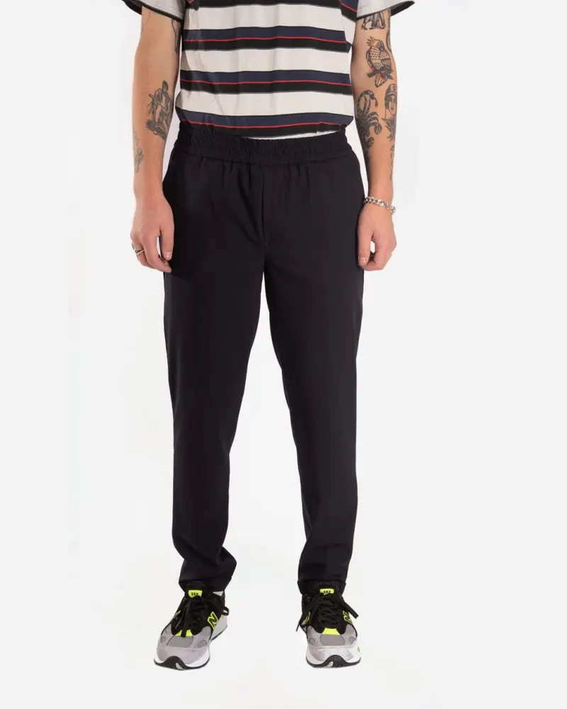 Saul Nickel Pants - Navy
