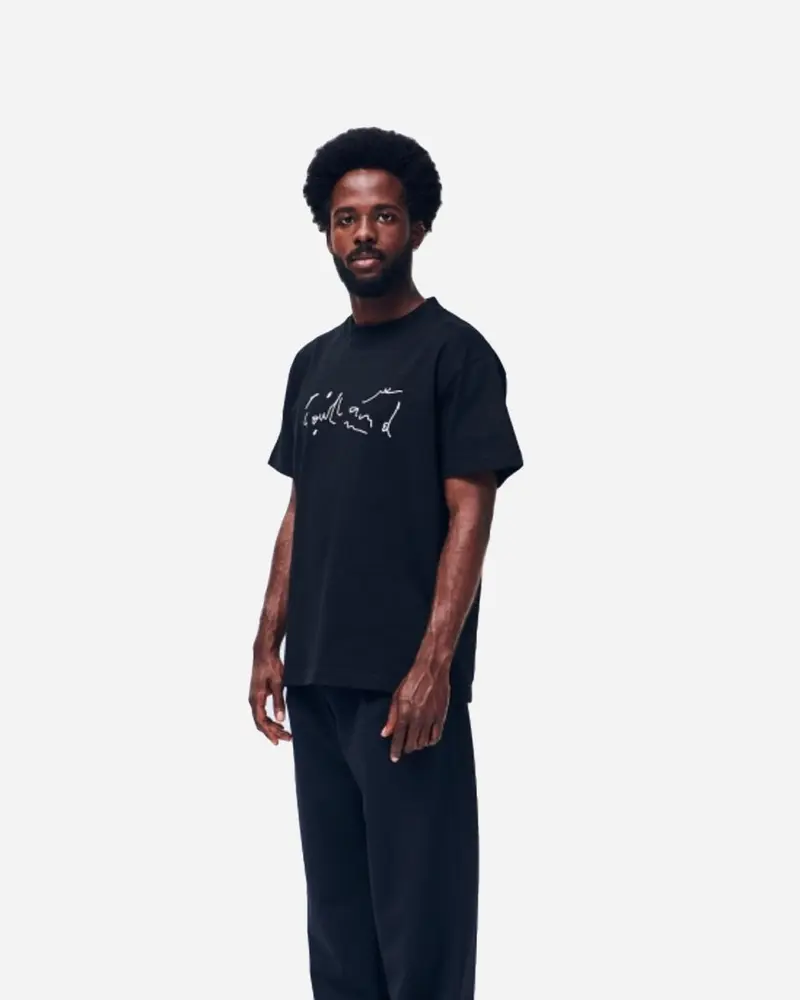 Scribble Logo T-shirt - Black