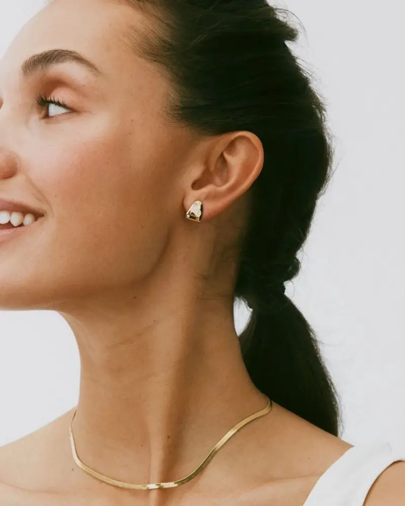 Selena Studs Gold