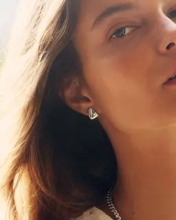 Selena Studs Steel