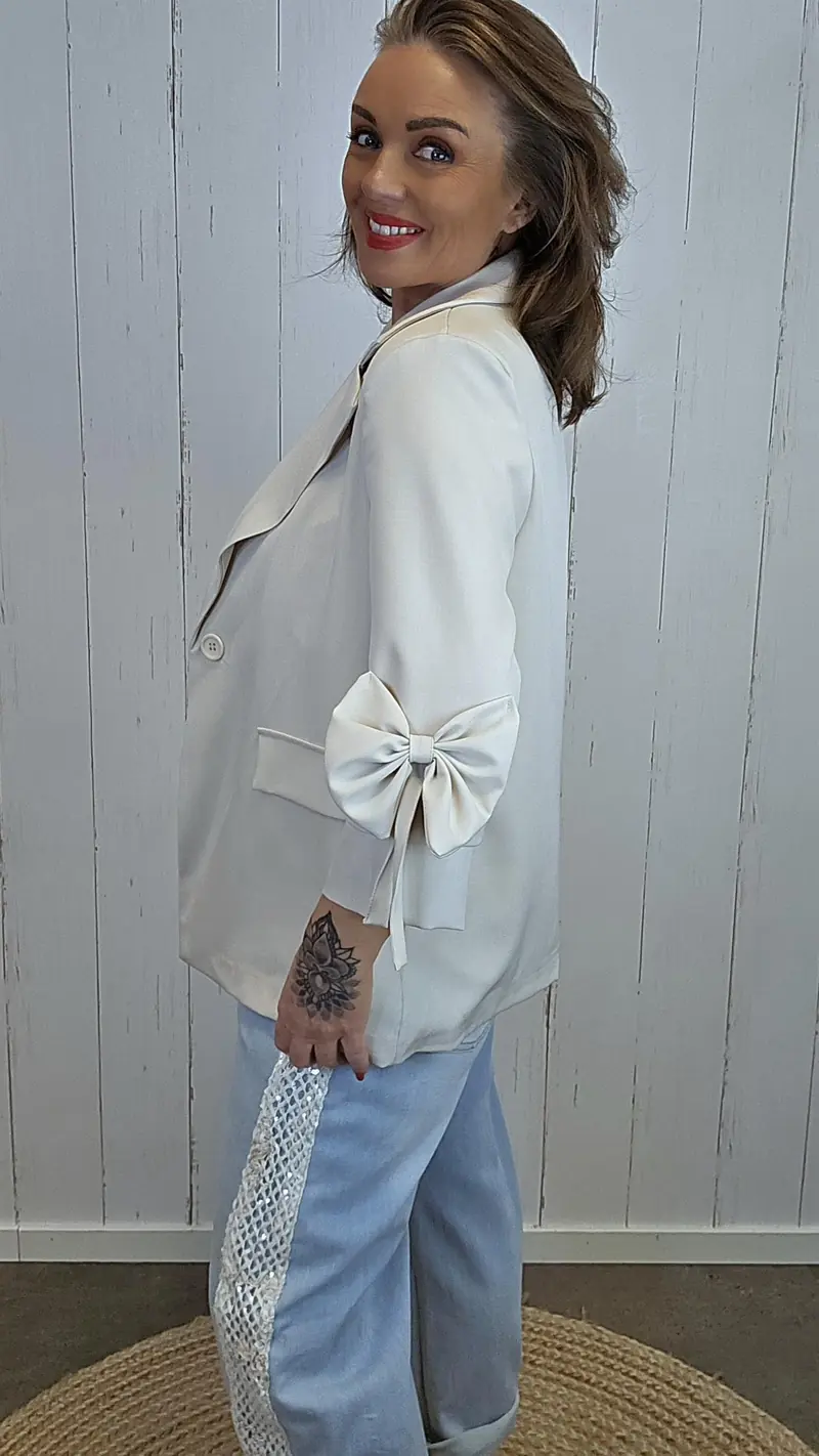 Selma blazer beige